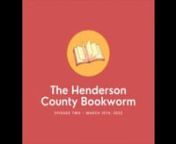 Welcome back everyone to the second episode of The Henderson County Bookworm. The podcast - dedicated to letting patron’s know about what’s happening in and around the library. nnIt is currently March 15th, 2022 and we have quite a lot of things planned for the rest of the month and into the month of April so let’s get right into it. nnAre you looking for a book club? nnThe Etowah Library will be discussing Mornings with Rosemary (The Lido) by Libby Page on March 16th, 2022 from 2:30pm - 3
